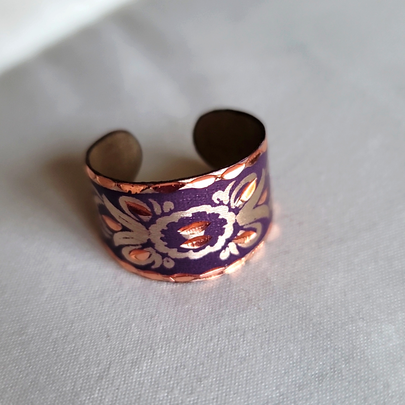 Handcrafted Cuff Ring Adjustable